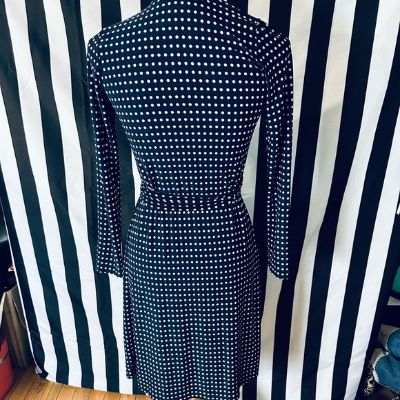 Veronica M. Polka Dot Pattern Wrap Dress - Picture 5 of 6